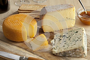 French cheese platter photo