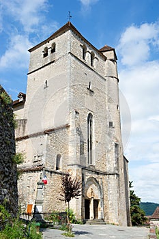 French church Saint-cirq-Lapopie photo