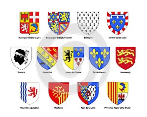French coats of arms