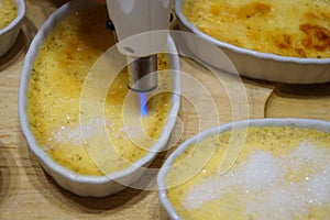 French Creme Brulee Desert