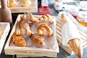 French Croissant Breakfast