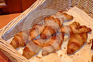 French croissants -