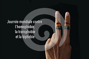 French day against homophobia, transphobia and biphobia