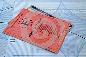 French extract of criminal record photo