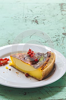 French Flan, French Egg Custard Pudding