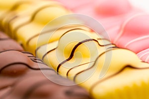 French Fondant Fancies, a type of Petit Four