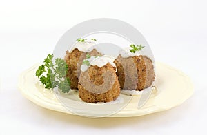 French food, croquettes