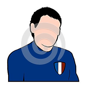 French football player photo