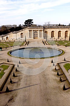 French formal garden