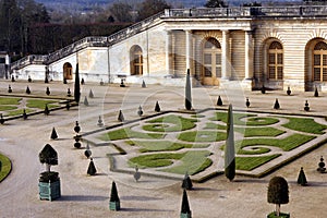 French formal garden