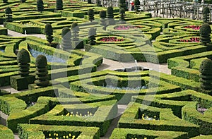 French formal garden