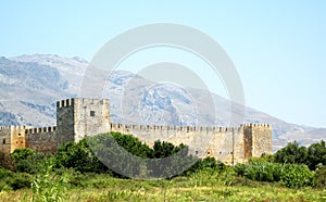 French fort (Fragokastello) in Creta Island, Greece