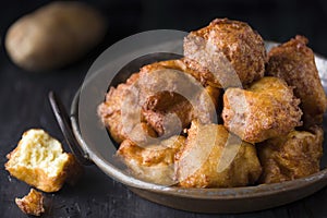 French fried potato puffs