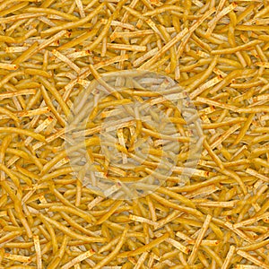 French Fried Potatoes Seamless Texture Tile