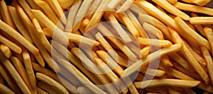 French fries as background
