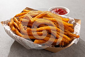 French Fries with Cajun Seasoning