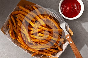 French Fries with Cajun Seasoning