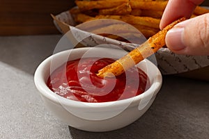 French Fries with Cajun Seasoning