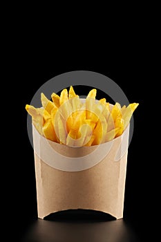 French fries in kraft french fry box