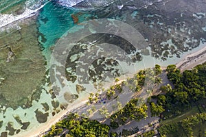 French Guadeloupe. Caribean island