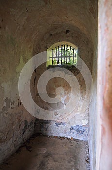 French Guiana, Royal Island: Convict Cell of Penal Institution photo