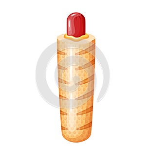 French hot dog, fast food icon