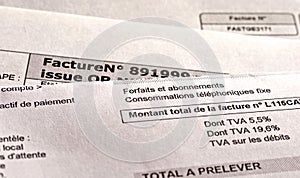 French invoices