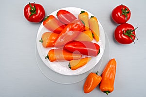 French or italian sweets, fruit jelly bonbons on display in confectionery shop in Milan, Italy close up