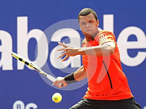 French Jo-Wilfried Tsonga