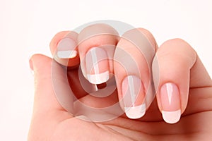 French manicure photo