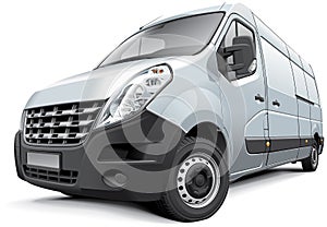 French medium-size van photo