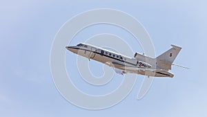 French military Dassault Falcon 50 patrol jet aircraft