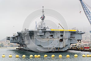 French military nuclear carrier