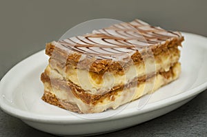 French mille-feuille cake