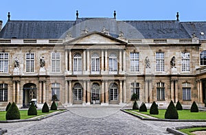 French National Archives museum in the Marais district