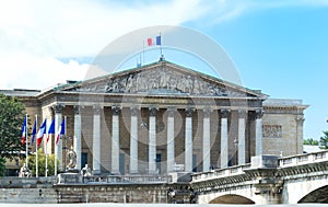 The French national Assembly , Paris, France