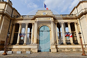 The French national Assembly-Bourbon palace the lower house of the parliament, Paris,.