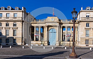 The French national Assembly , Paris, France