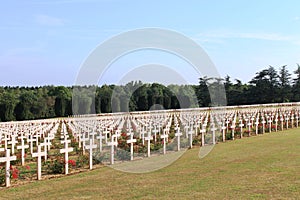 French National Cemetery on Thiaumont Ridge near Verdun