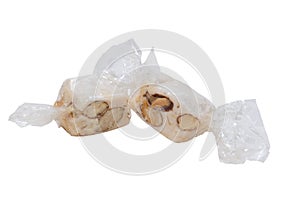 French nougat, isolated