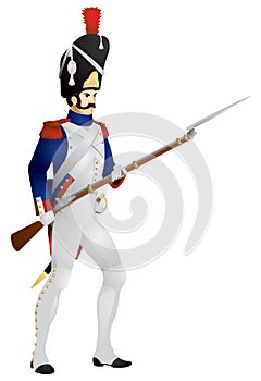 French Old Guard Grenadier in