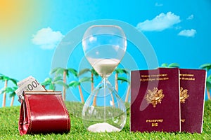 French passports and countdown to the holidays