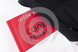 French Penal Code book photo