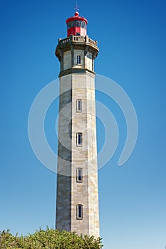 French `phare des baleines` lighthouse