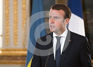 French President Emmanuel Macron