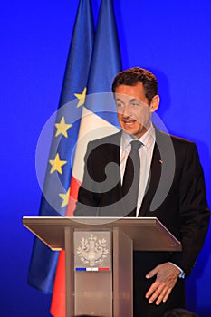 French President's Nicolas Sarkozy