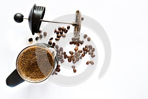 French press coffee maker