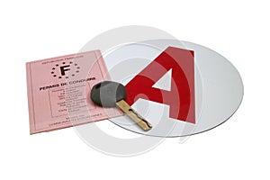 French probationary license