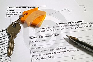 French property lease agreement