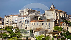 French provencale commune Gordes